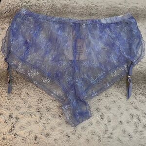 Savage X Fenty - Watercolor Tie Dye Lace Short with Garter